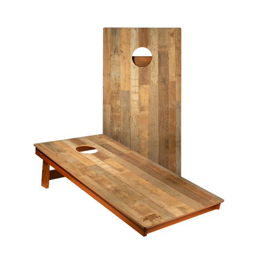 Distressed Wood - 2x Cornhole Borden (60 x 120cm)