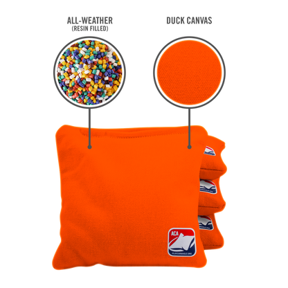 Orange Daily 66x Cornhole Zakjes (15x15 cm)