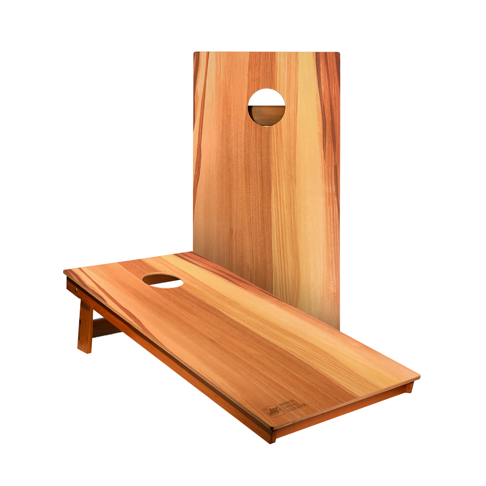 Raw Wood Panel - 2x Cornhole Borden (60 x 120cm)
