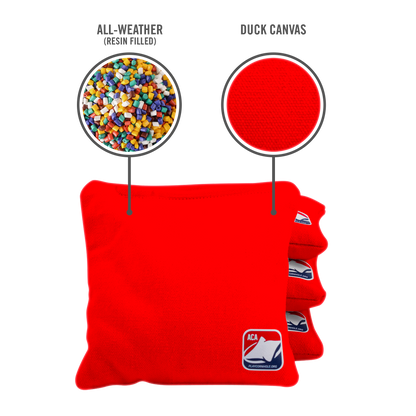 Red Daily 66x Cornhole Zakjes (15x15 cm)