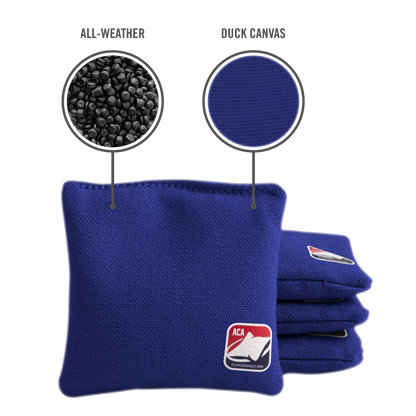 Royal Blue Daily 44x Cornhole Zakjes (10x10 cm)